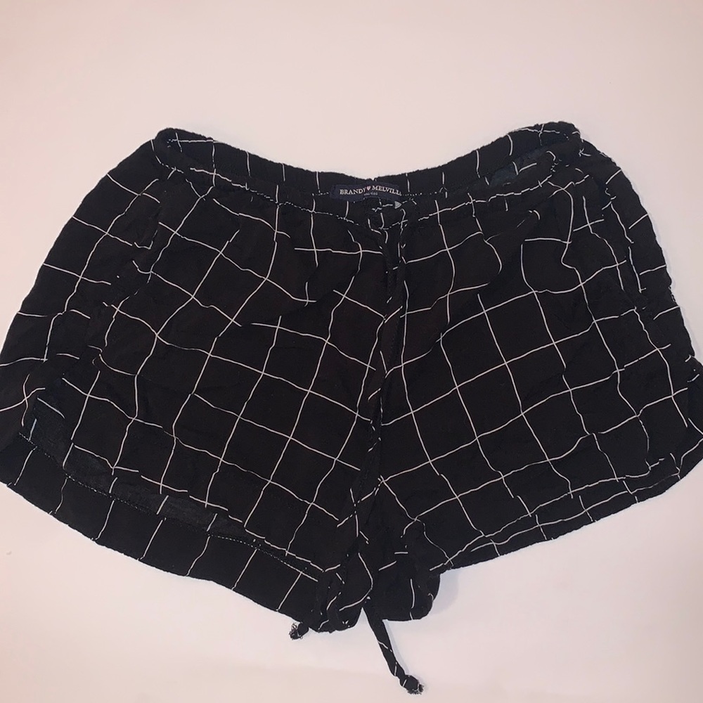 Brandy melville checker shorts